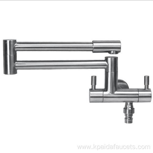 Multifunction Chrome Plated Gold Faucet